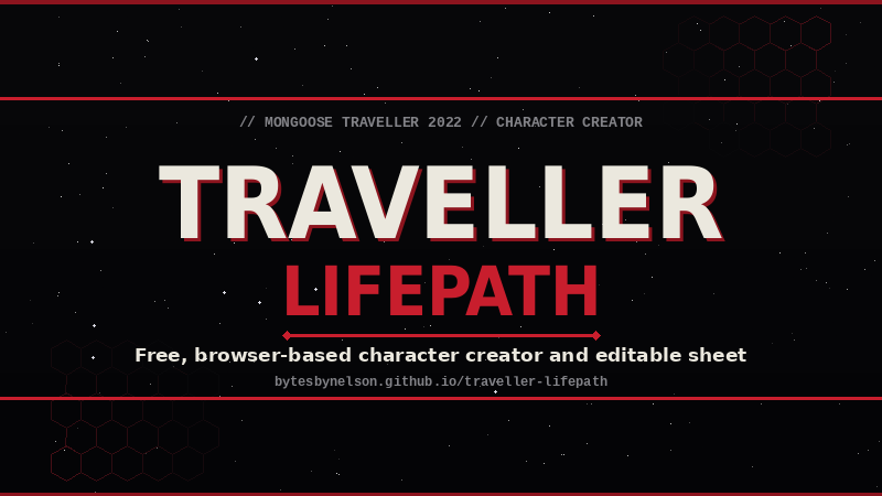 Traveller Lifepath
