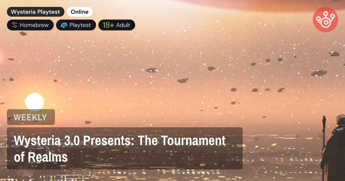 Wysteria 3.0 Presents: The Tournament of Realms