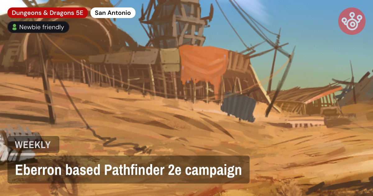 Eberron based Pathfinder 2e campaign