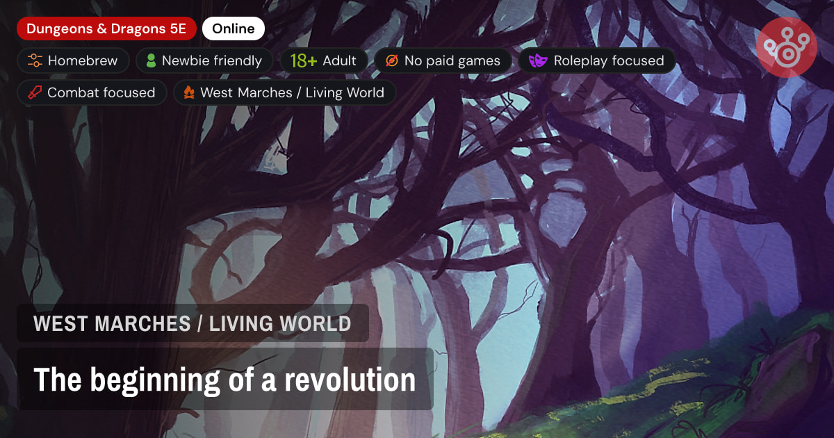 The beginning of a revolution