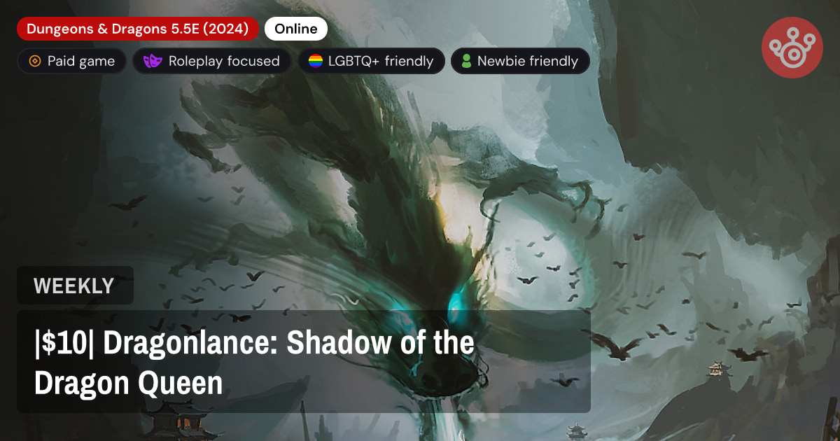 |$10| Dragonlance: Shadow of the Dragon Queen