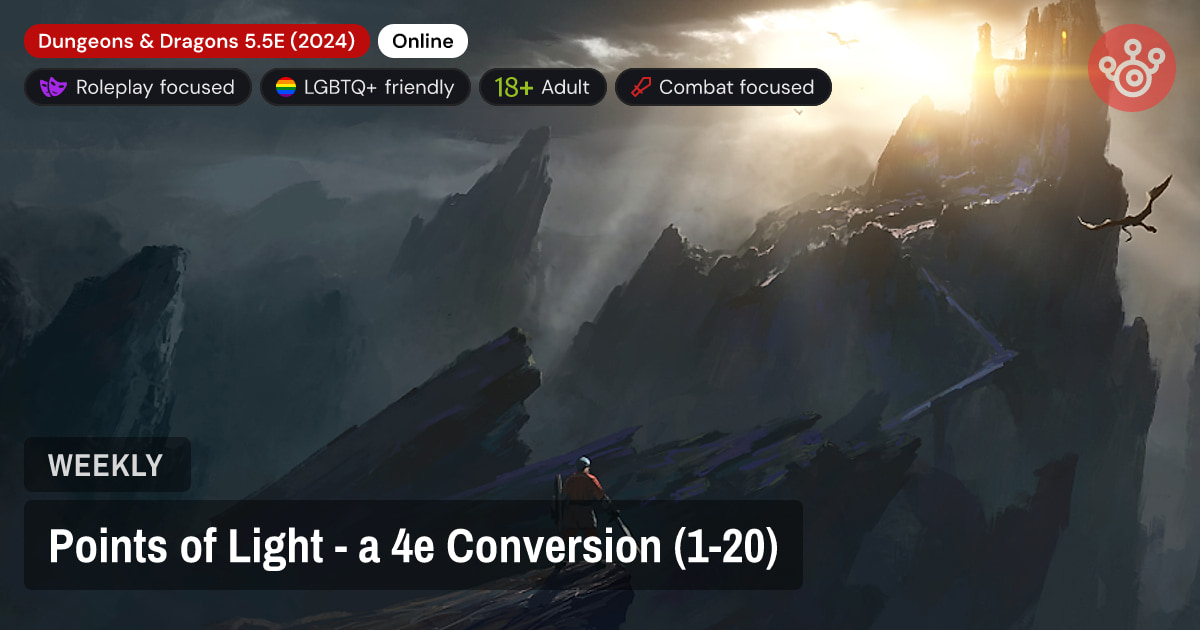Points of Light - a 4e Conversion (1-20)