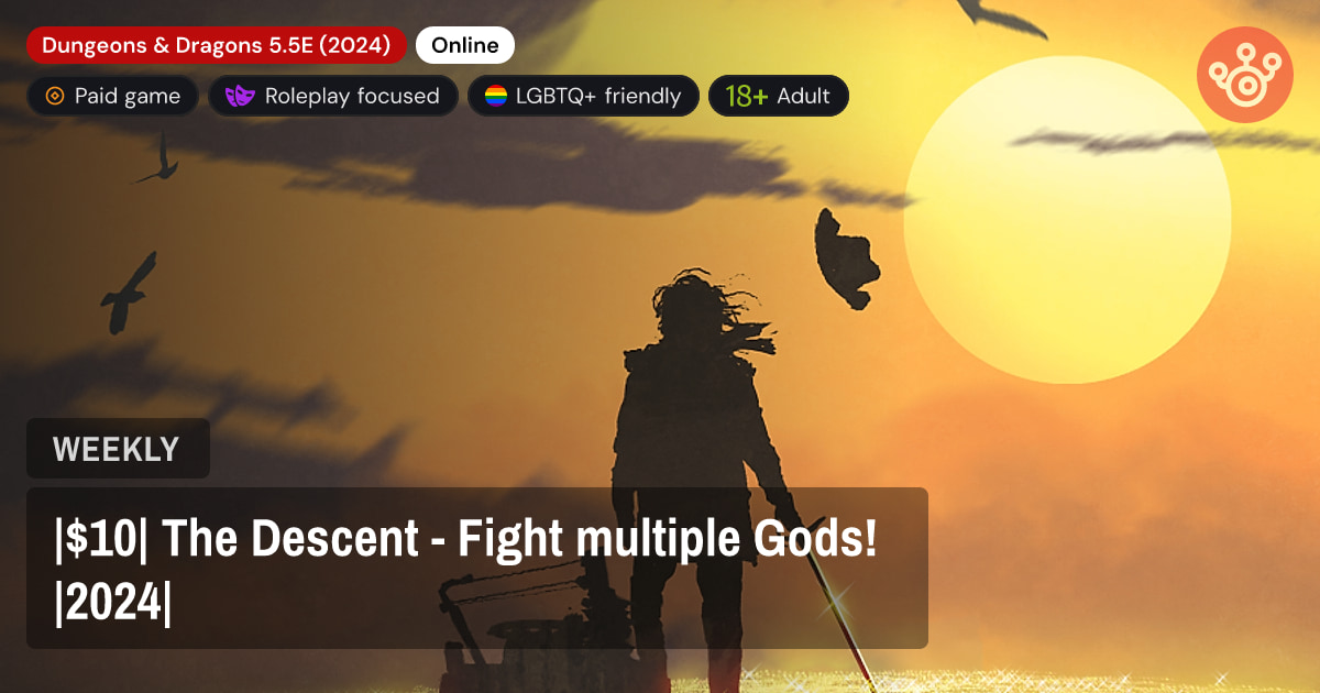 |$10| The Descent - Fight multiple Gods! |2024|